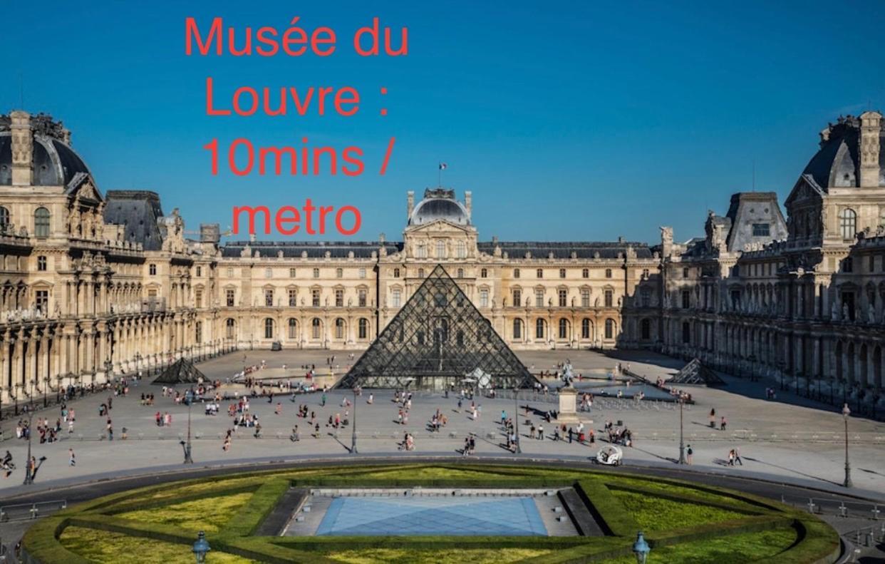 Studio 10 Mins Walk Eiffel Tower, Paris 16 Exterior photo